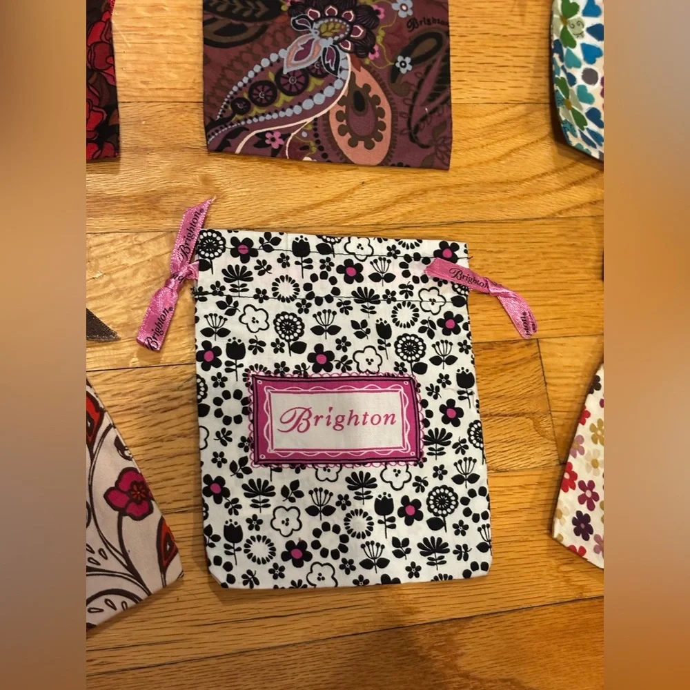 Brighton Lot of 6 Dust bags or gift bags EUC - Picture 4 of 11